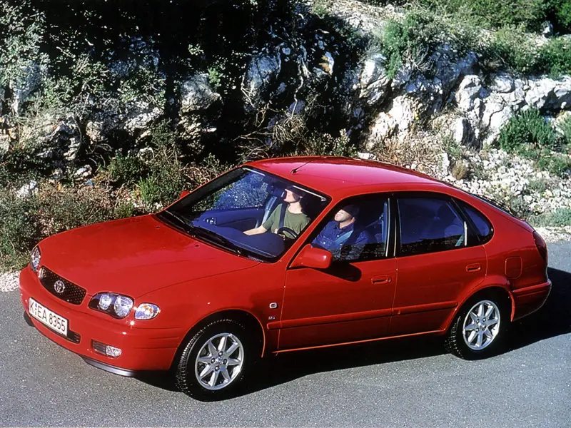 Toyota Corolla (AE111, CDE110, WZE110, ZZE111) 8 поколение, рестайлинг, хэтчбек 5 дв. (01.1999 - 10.2001)